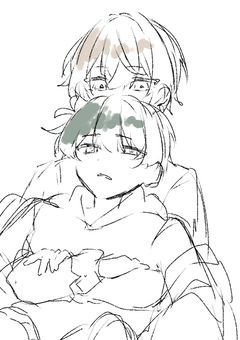 距離近いイラスト