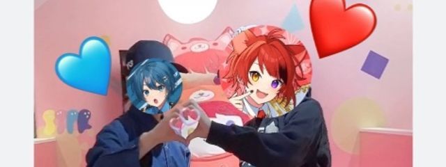 水瀬冬華 もかちとペア画中♪さんの壁紙画像