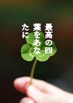 最高の四葉をあなたに