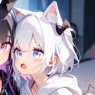 水桃　理音(元ゆっくりにゃん)@めるさんとペア画！@猫座さんのアイコン画像