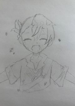 イラスト部屋だよ