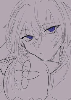 イラスト途中経過を晒そう