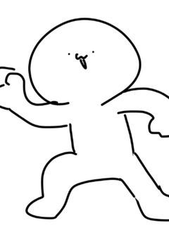 絵を投稿するだけ