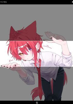 窓の向かい側のお嬢様