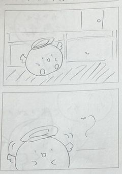 🐔の４コマ