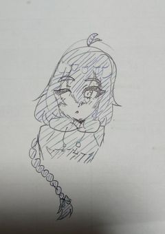 イラスト書く〜!
