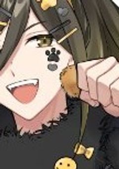 鬼に群がる妖怪5匹