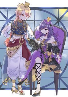 静かなあの子と元気なあの子性格入れ替わってました