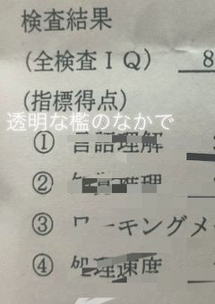 透明な檻のなかで