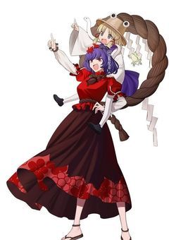 諏訪子と蛙はお友達～チルノは土着神に祟られる～