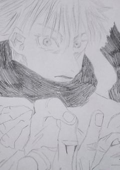 ＊落書きで、呪術廻戦の絵を描いてみた
