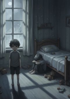 変な部屋と涙の足跡