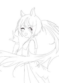 イラストと呟き