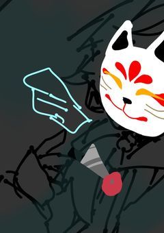 【　仮面を付けたキミ　】