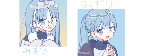 瑞稀❄️&瑞葉🍀@雪水家の姉妹@旧垢さんの壁紙画像
