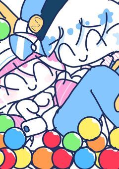 ぼくとわたしとイラスト部屋。