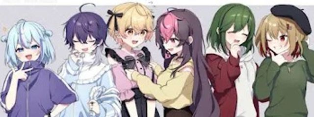 🐤🐰賽咲 那月🐱🐶無差別✘🦁ペア画🦊さんの壁紙画像