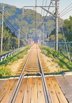 夏へのトンネル　二人で渡る一つの線路