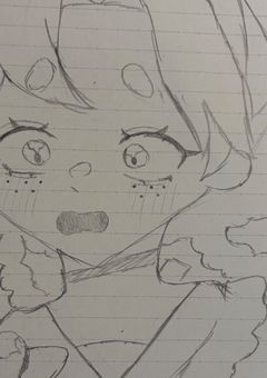 晴れた日のイラスト部屋