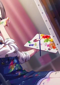 絵が好きだった ___ 。