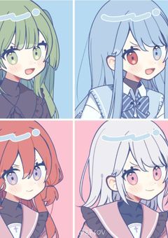 【映画】「フォークリスタルプリキュア!〜彩る水彩、4人の絆」
