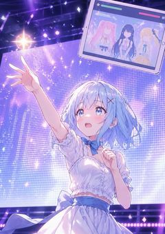 二次元に行ったらアイドルになった