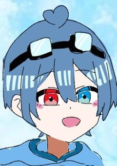 いんくの水色は1人の女の子に夢中