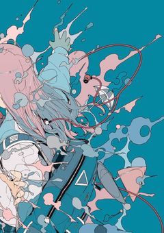 イメージカラーが黄色の私と、私を見つめる灰色の君