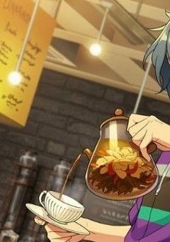 君は "CAFE CINNAMON"の店員さん。