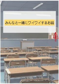みんなと一緒にワイワイするお話