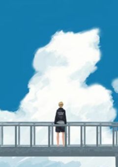 雲と月