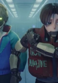 サイボーグはアザだらけの子に興味があるようで