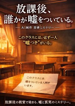 [AI制作ストーリー] 放課後、誰かが嘘をついている。