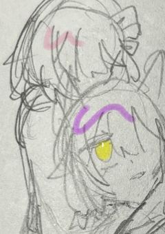 odmn様主としたお絵。文字のみ有