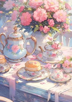 #桜色の茶会
