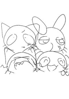 ねこのティーチくん　反応集