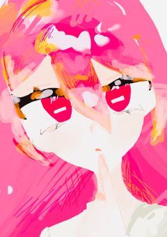 いらすとべや　お願いですから油揚げかきつねうどん、レモンティー、もしよければコメントもくだせえ