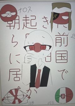 朝起きたら目の前に旧国が居たのですが