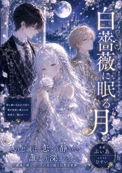 白薔薇に眠る月