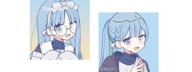 雪水家姉妹❄️🍀@本垢さんの壁紙画像
