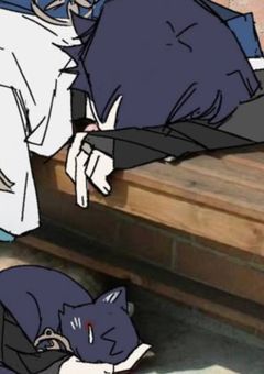 # か わ い い 後 輩 が 猫 被 っ て た 件 。