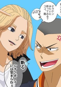 元黒虎総長のお兄さんは東リベキャラとハイキューキャラに愛される?!