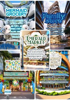 イマリン王国のスーパーマーケット