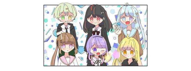 六色の分身/Six-colored clones【公式】さんの壁紙画像