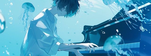 ぼっちのクラゲさんの壁紙画像