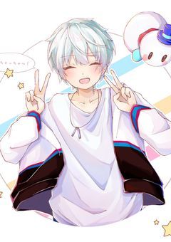 天然の雪ん子は愛されている様で