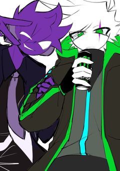 fnfで出会ったvoidとRadi様💜💚