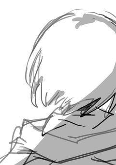 　　ただ泣き跡が残って