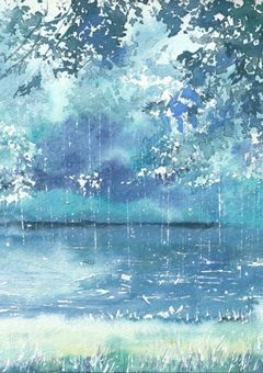 雨が降るのも幸せ日記