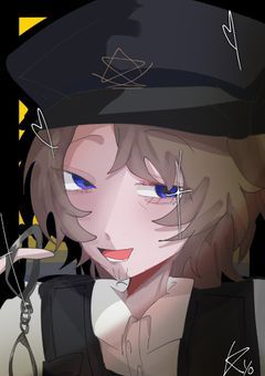 🚓😎🚬　-　He is a police man !!